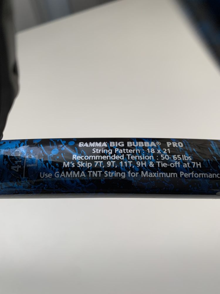 Тенісна ракетка Gamma Big Bubba Pro