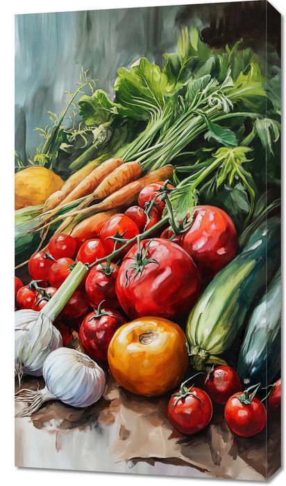 Obraz 50x90cm Bogactwo Ogrodowych Zbiorów