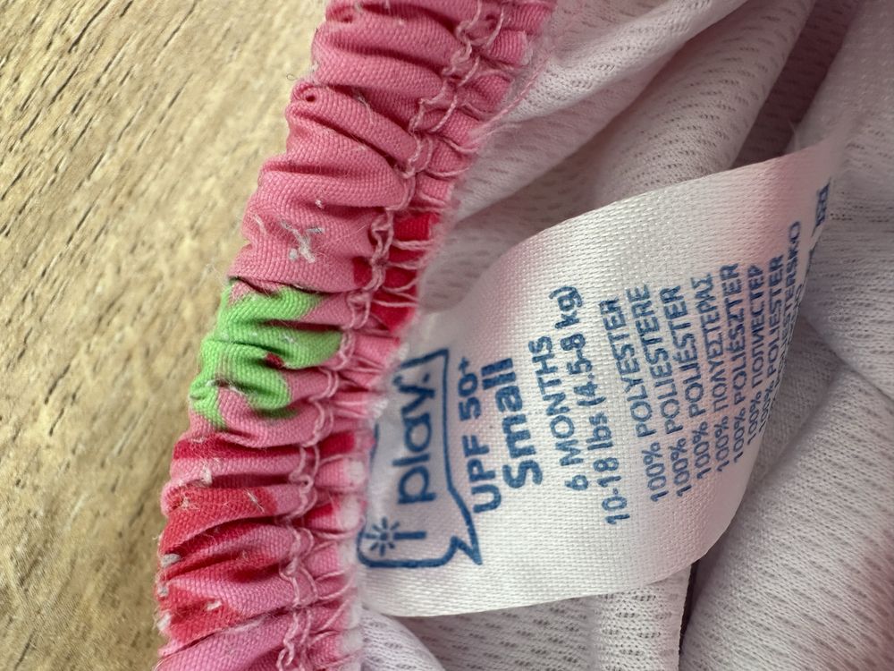 Strój kąpielowy z pieluchą