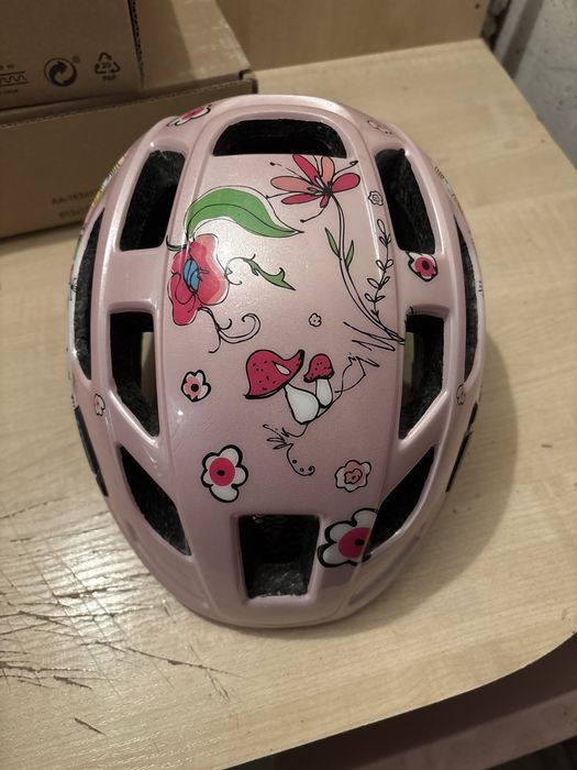 Kask rowerowy dla dziewczynki