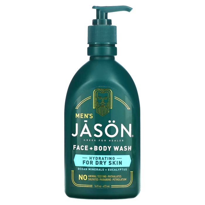 Увлажняющий Гель для лица и тела JASON Men's: Океанские минералы !