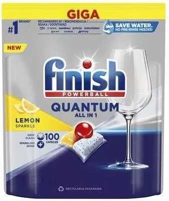 Finish Quantum 100 sztuk Lemon tabletki kapsułki do zmywarki