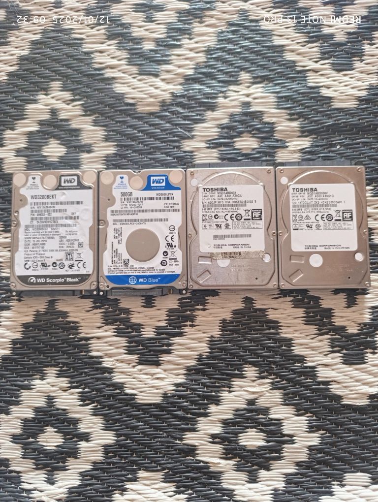Discos hd de portátil