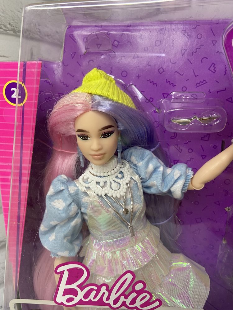 Кукла Барби Экстра Модница Мерцающий образ Barbie Extra Doll in Shimme