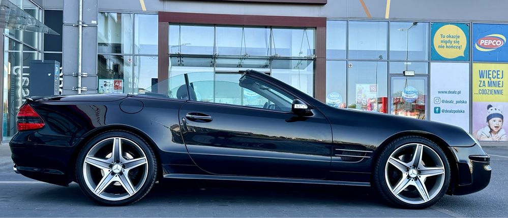 Mercedes SL 500 Pakiet SL65 AMG zamiana