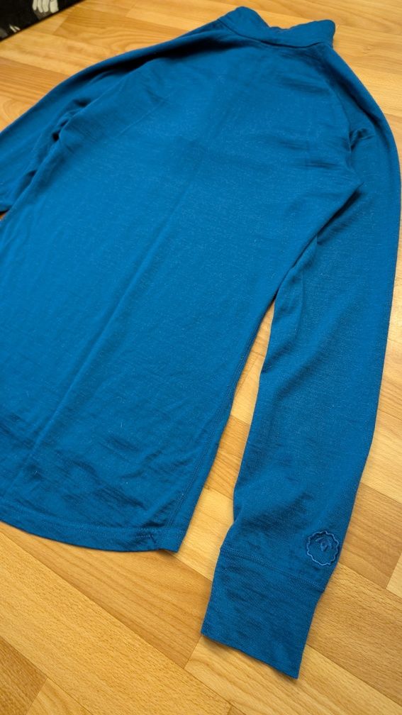 Трекінгова ,спортивна термокофта isooba 100% merino розмір s оригінал