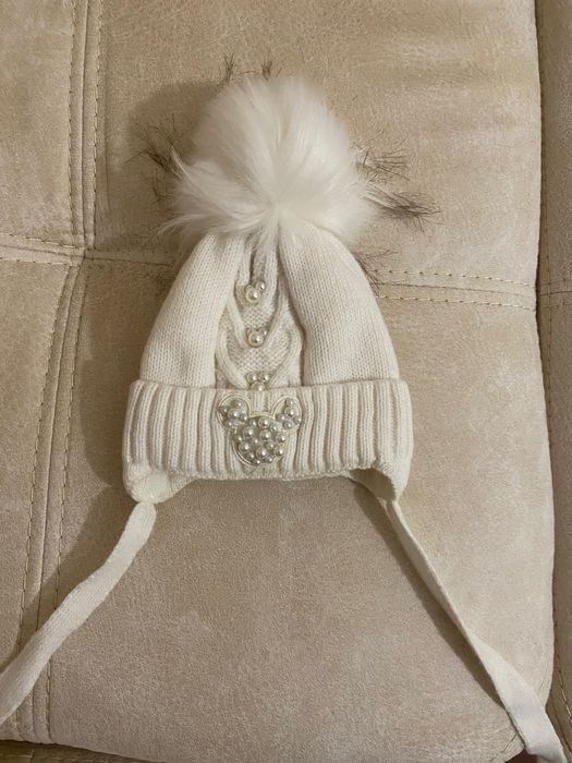 Конверт на виписку для дівчинки з шапкою