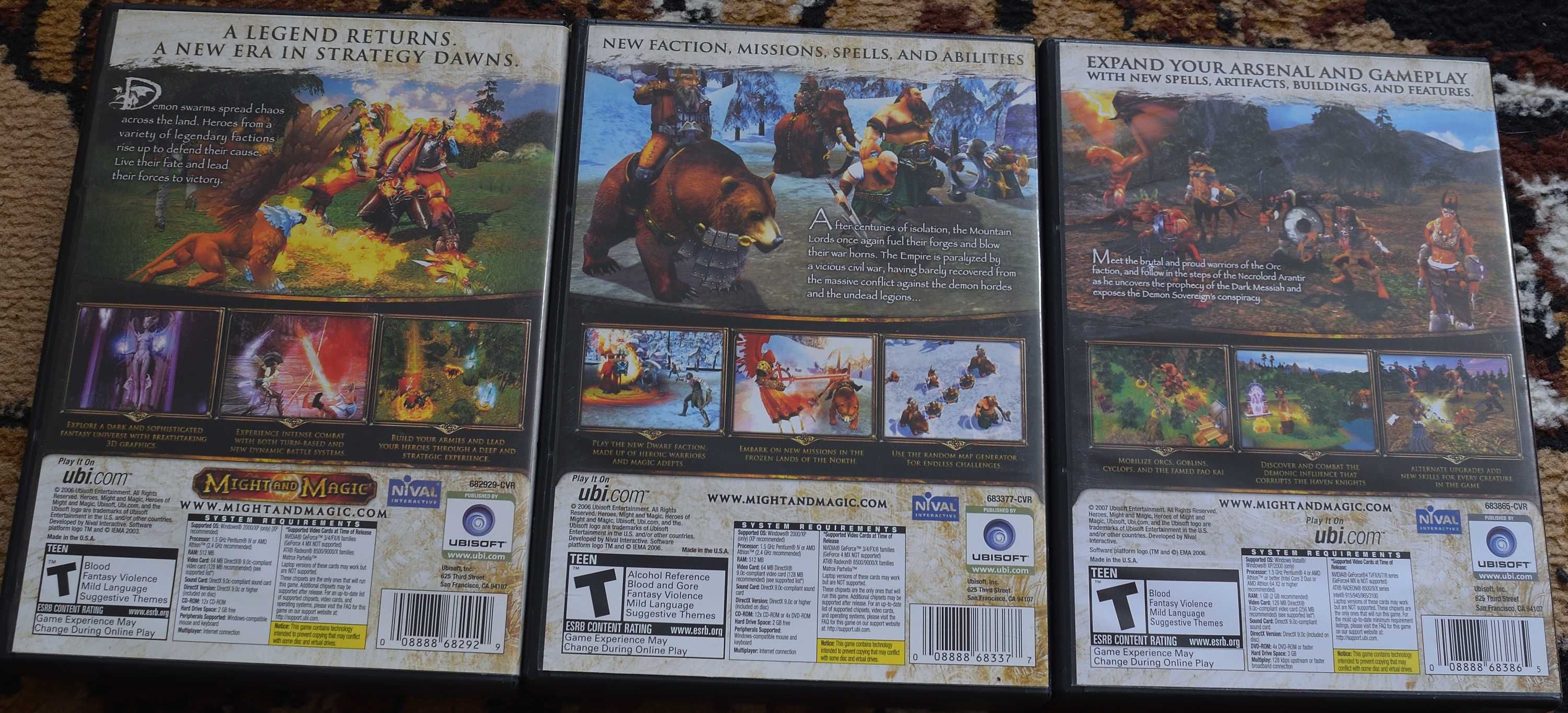 Heroes of Might and Magic 5 Hammer of Fate Tribes of East лицензия США