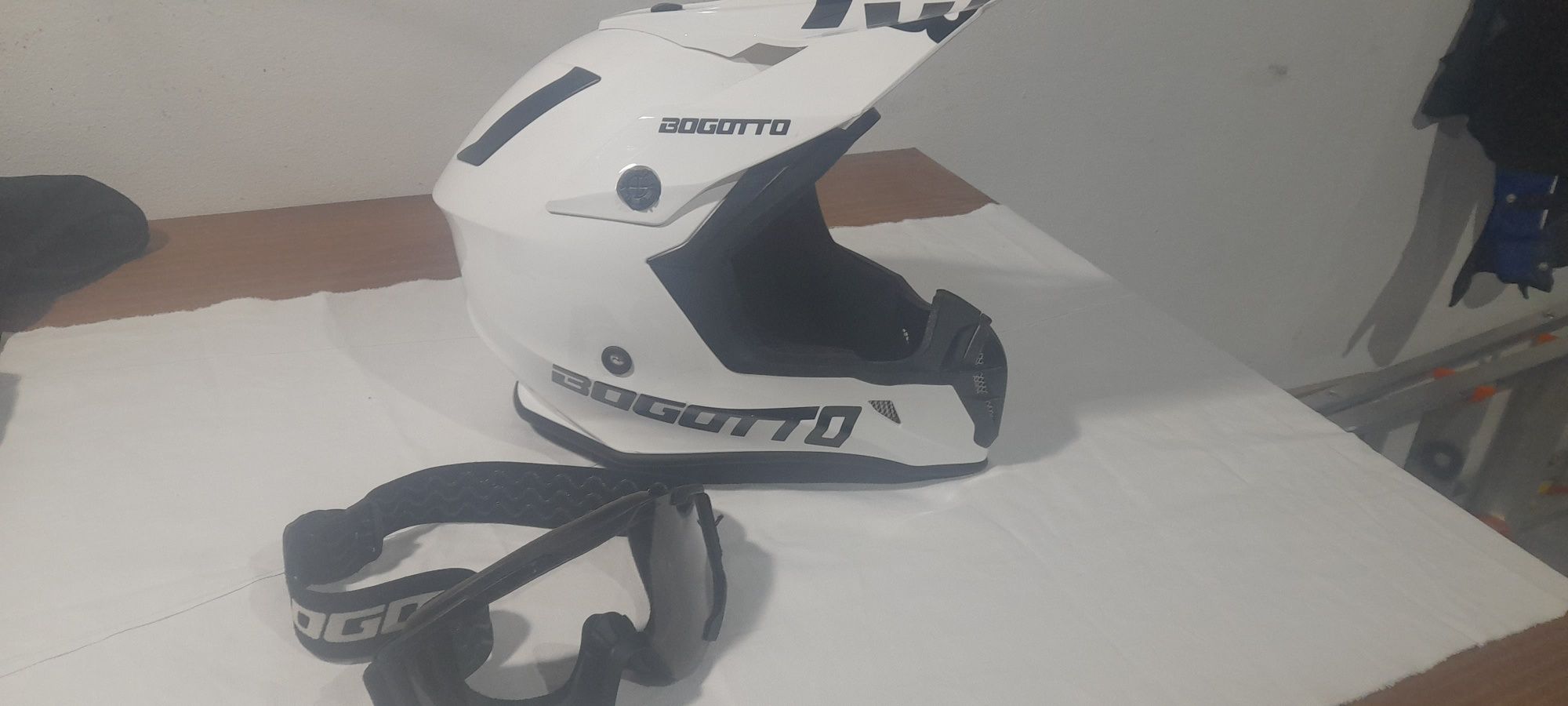Capacete S  55-56 + oculos