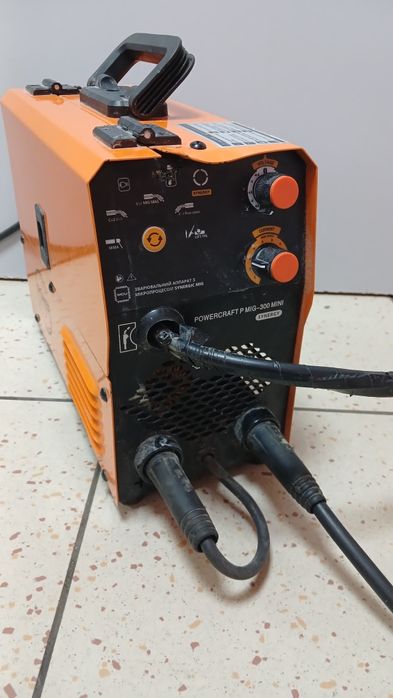 Зварювальний інвертор напівавтомат Powercraft P MIG-300 Mini