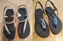 Sandálias havaianas como novas n.º 36