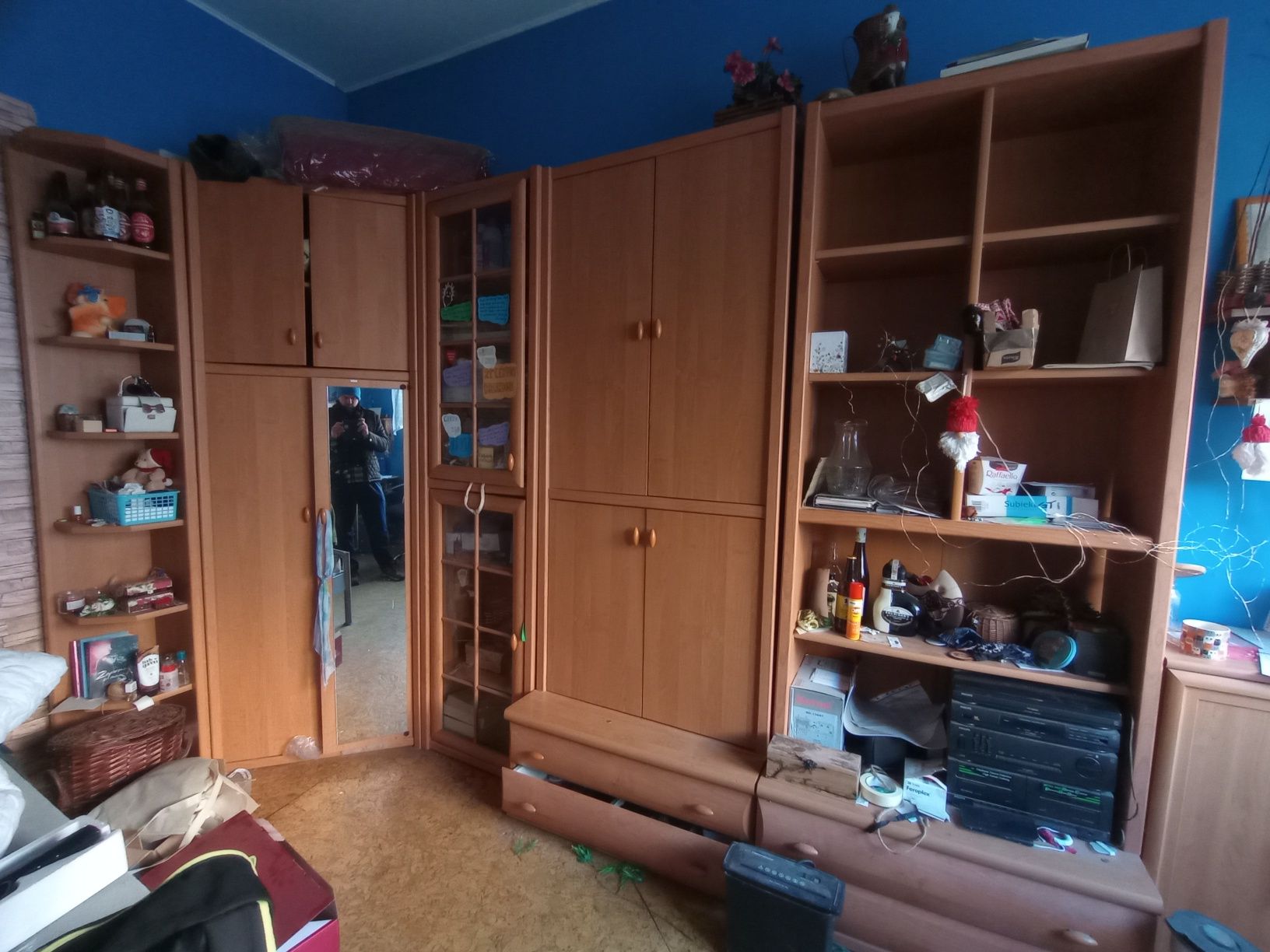 Nowoczesne Szafy zabudowa komandor meblościanka