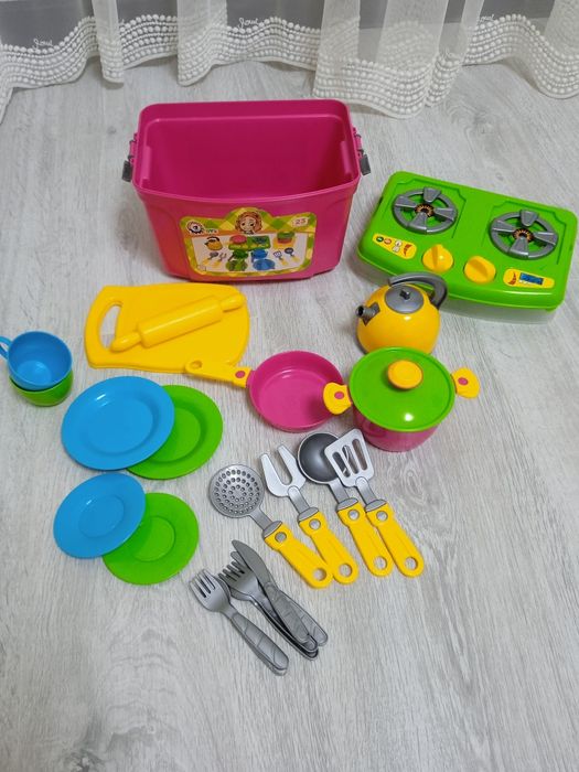 Іграшковий набір "Кухня",посуд.
