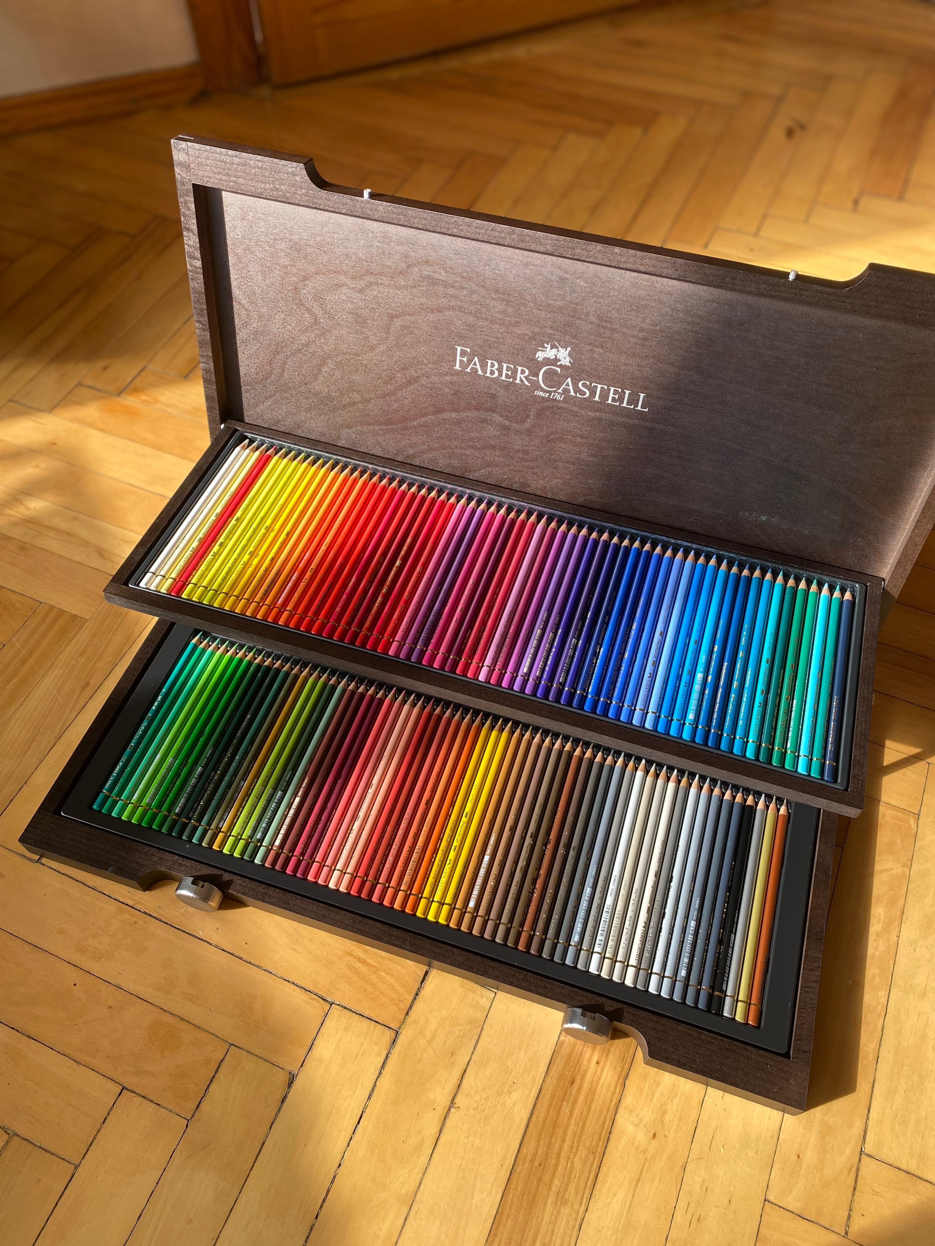 Олівці кольорові художні 120 колорів  Faber-Castell
