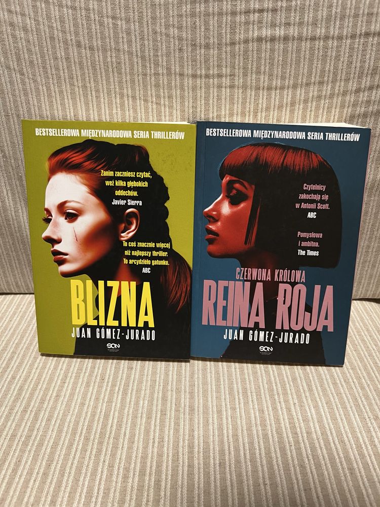 Blizna Czerwona krolowa Reina Roja Juan Gomez Jurado Antonia Scott