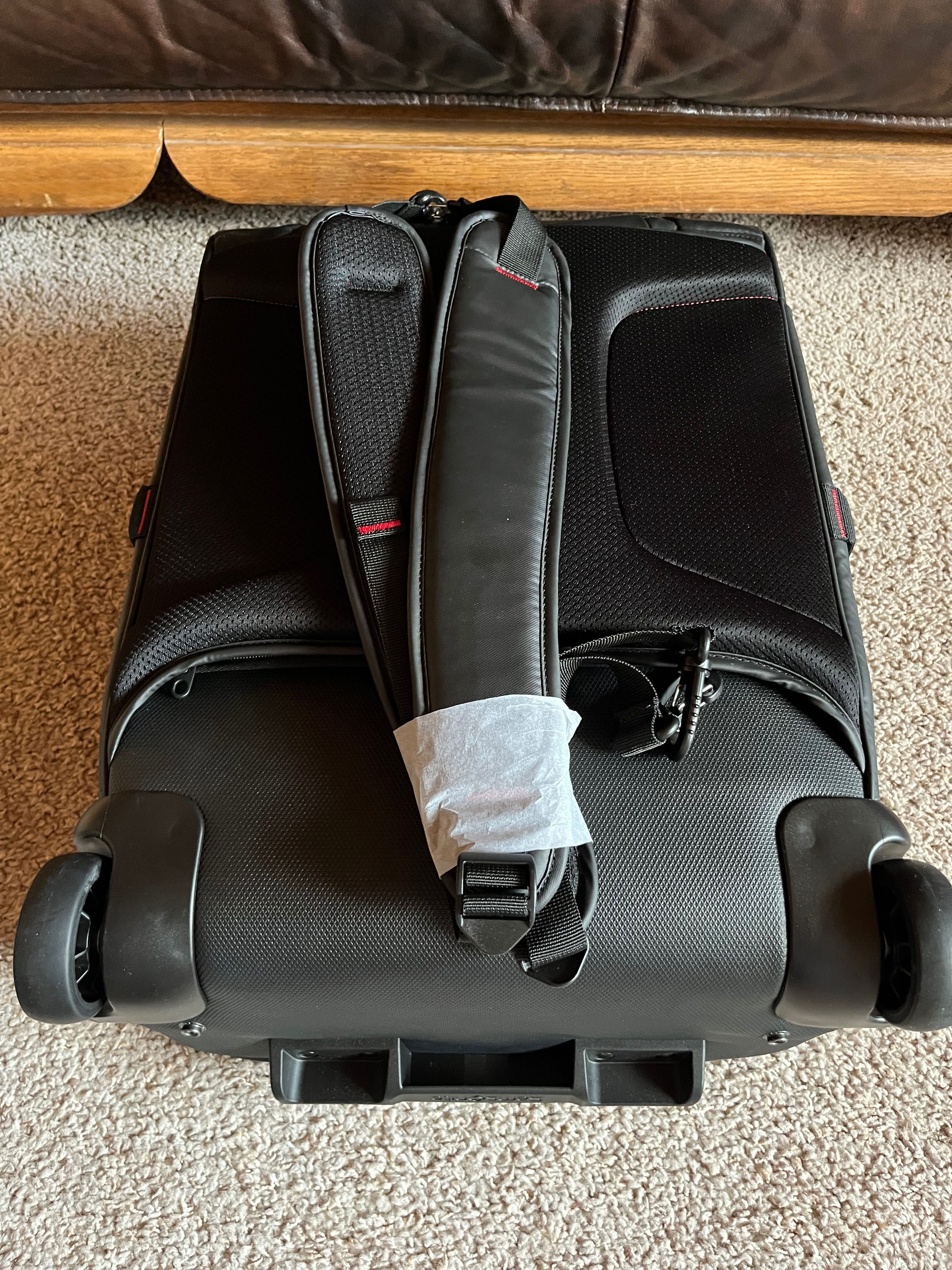 Walizka Samsonite Ecodiver Duffle Backpack czarny kolor