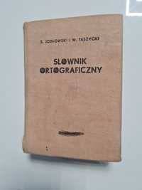 Słownik Ortograficzny S. Jodłowski W. Taszycki 1967 vintage