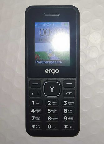 Мобильный телефон Ergo с поддержкой 2х SIM-карт