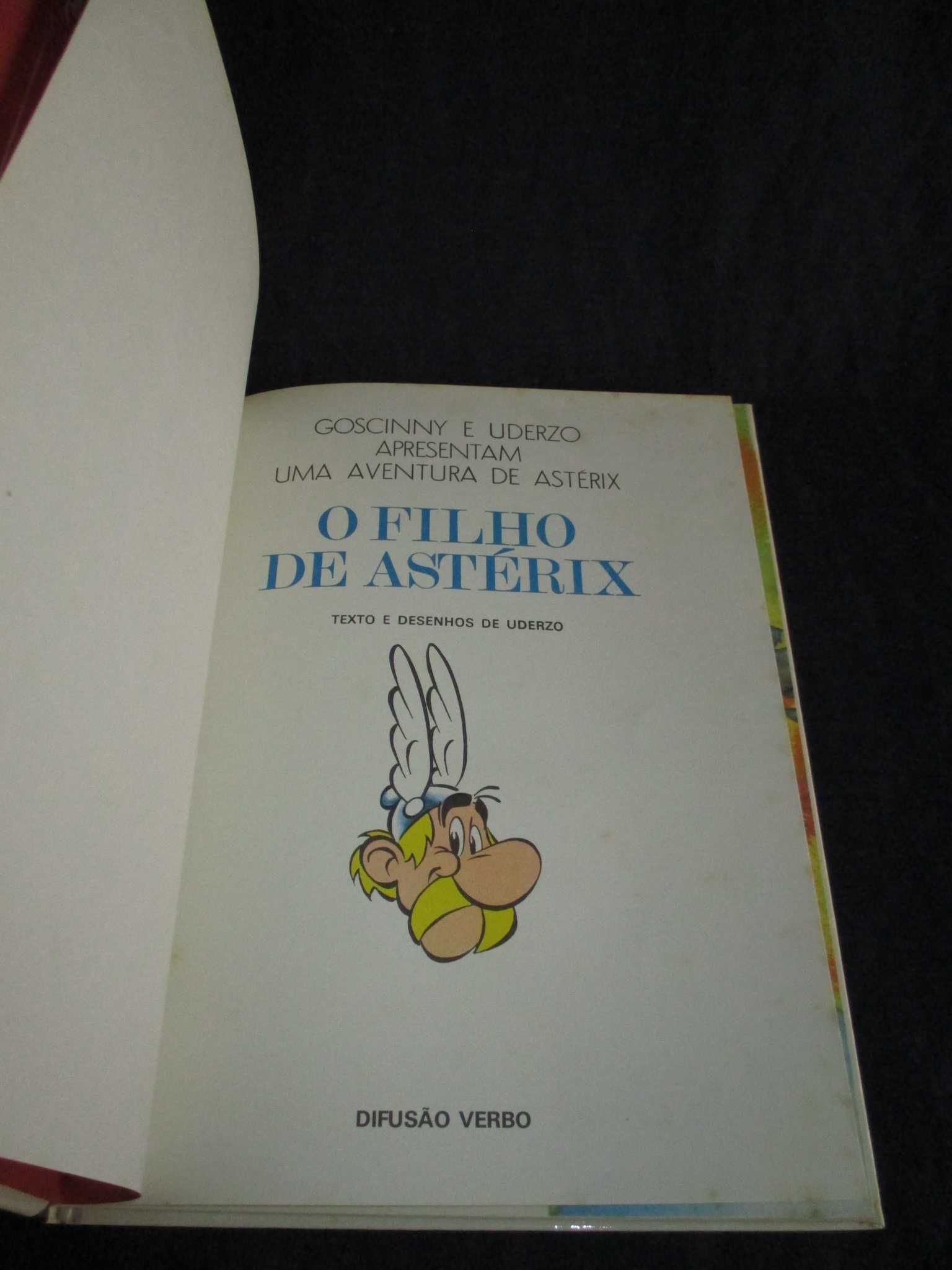 Livro BD O Filho de Astérix CD Difusão Verbo 1987