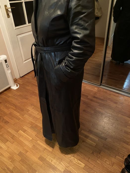 Пальто натуральная кожа р. 50