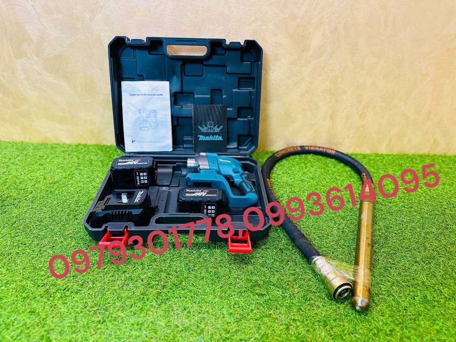 Акумуляторний вібратор для укладання бетону Makita MVR1500BL 36-8 XGT