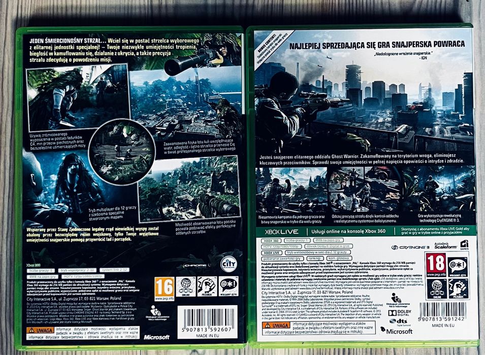 Gry na konsole Xbox 360