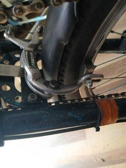 Przystawka rowerowa do wózka inwalidzkiego