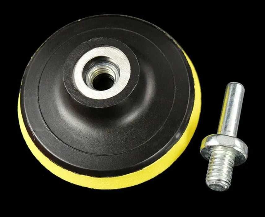 Kit polir discos berbequim 100mm adaptador tunning automovel 5 peças