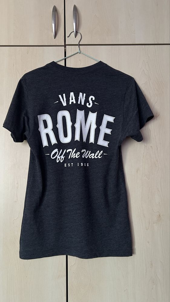 Szara koszulka Vans