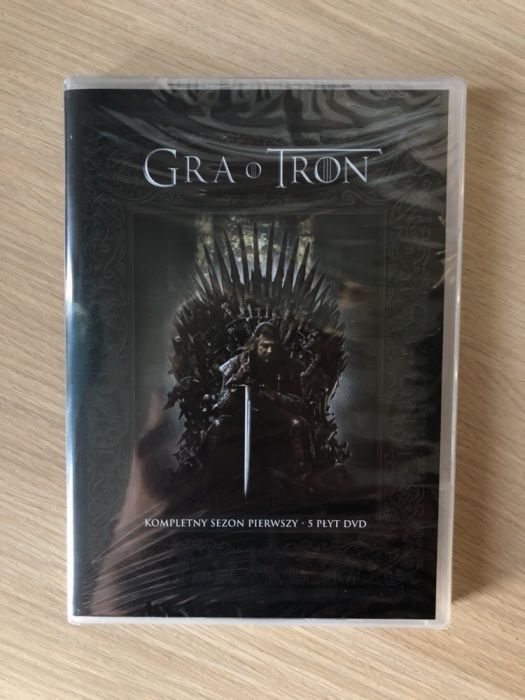 Gra o Tron (Game of Thrones) • Sezon 1 • 5xDVD • Nowy • Zafoliowany