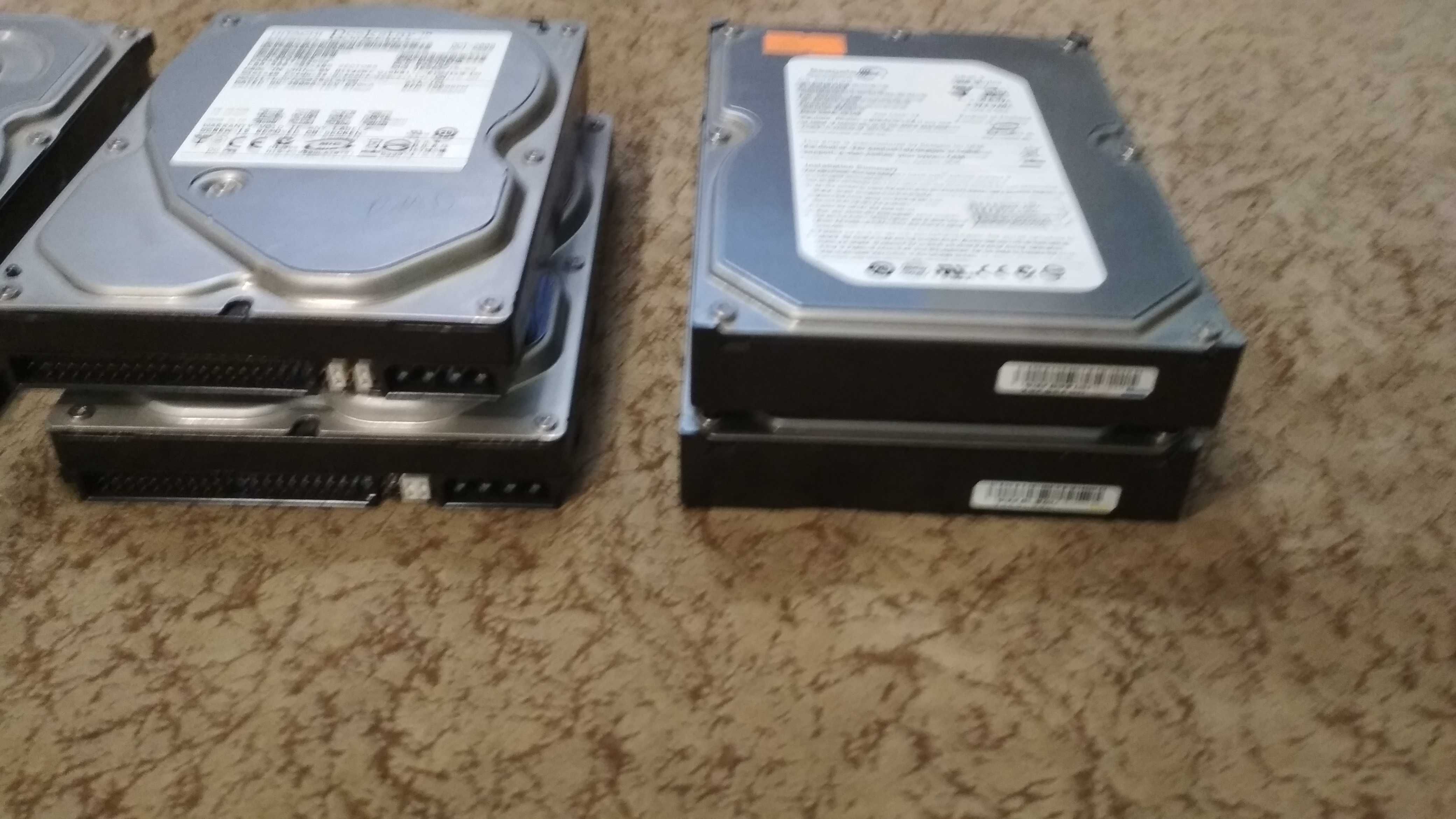 HDD pабочие 3,5”  IDE и SATA 320GB  250GB  160GB