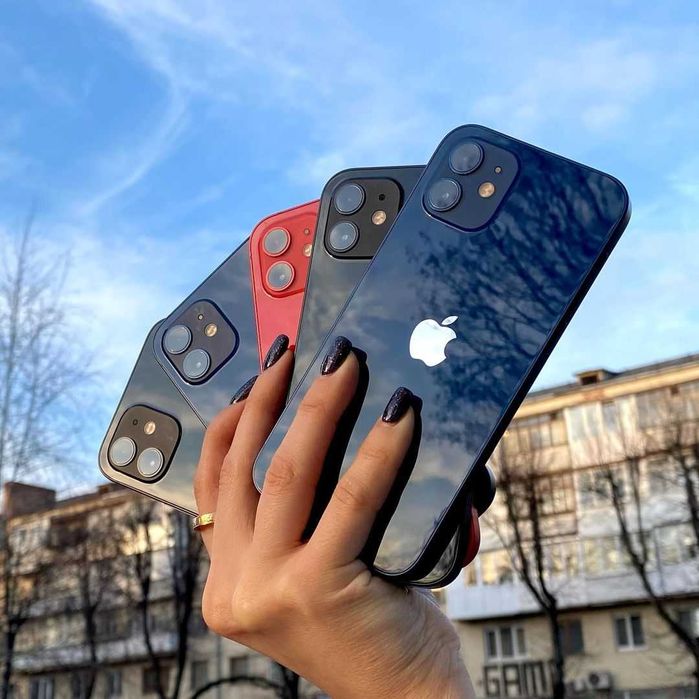 Apple iPhone 12 64/128GB Чорний. Синій. Червоний. Neverlock Айфон.