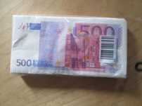 Guardanapos 500 euros