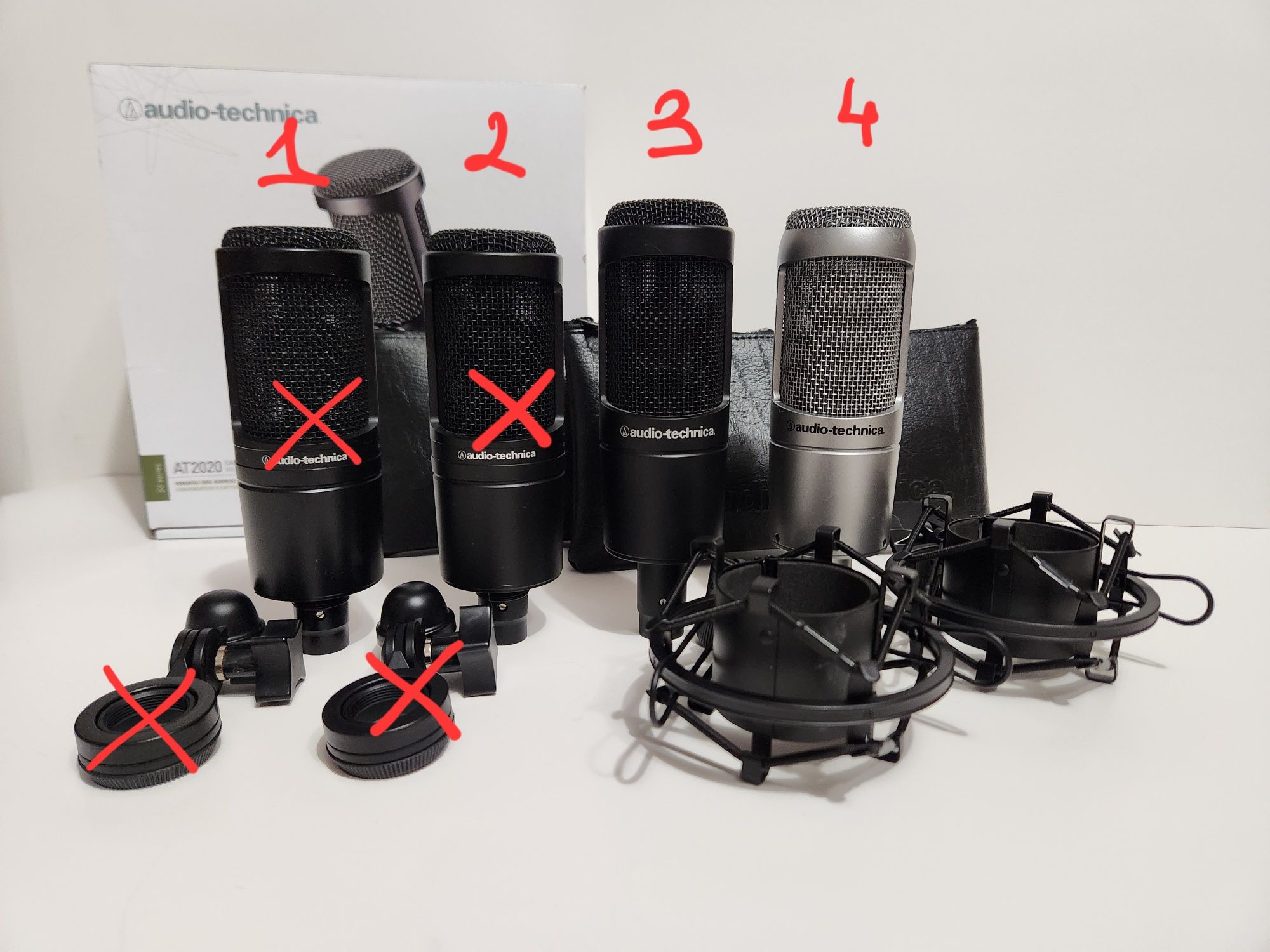 Студійний конденсаторний мікрофон Audio-Technica AT2035,AT3035