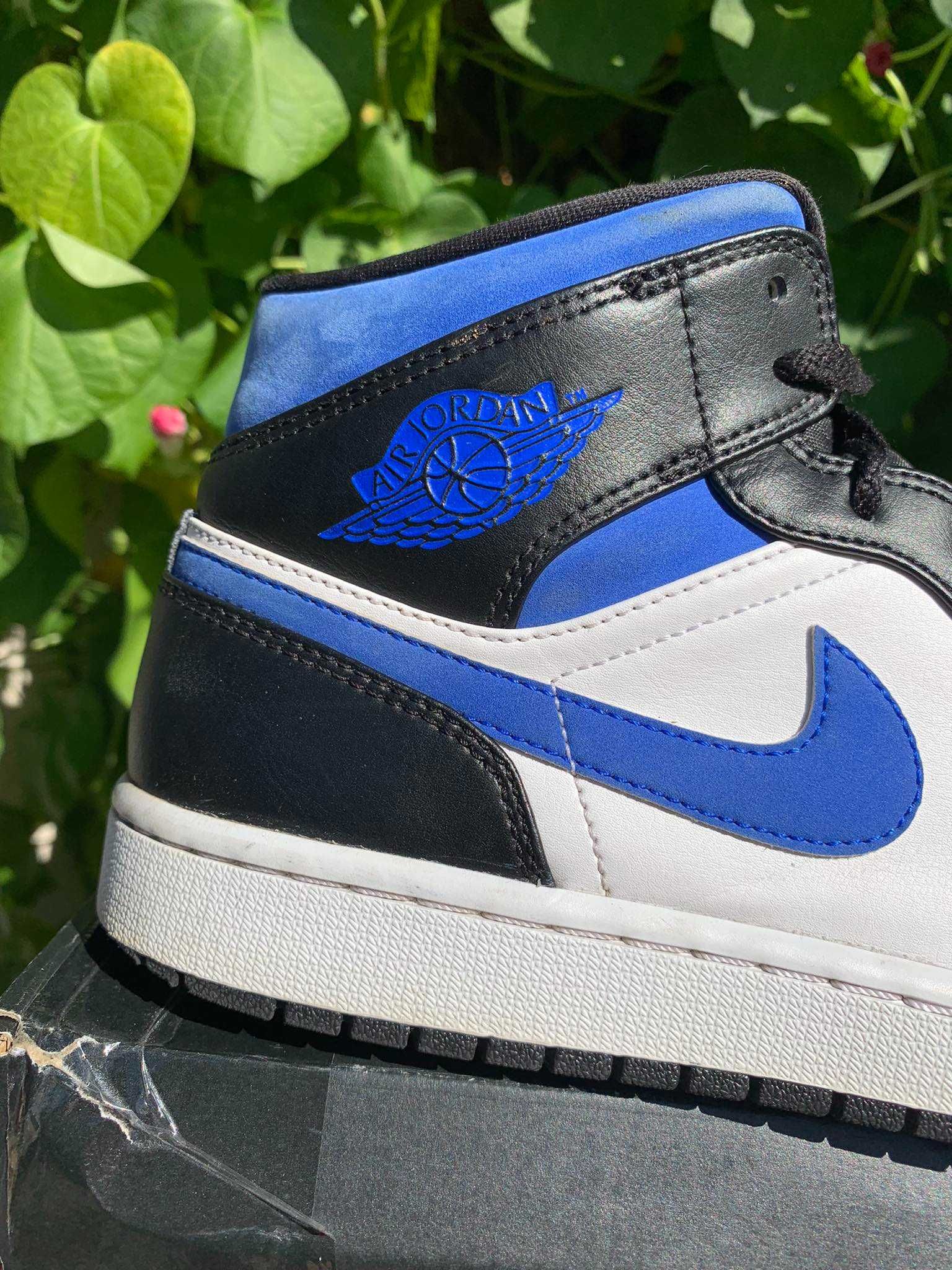 Buty Air Jordan 1 Mid Racer Blue 43 oryginalne