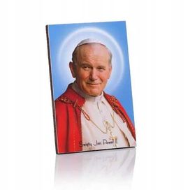 Ikona na Desce Obrazek Obraz Jan Paweł II