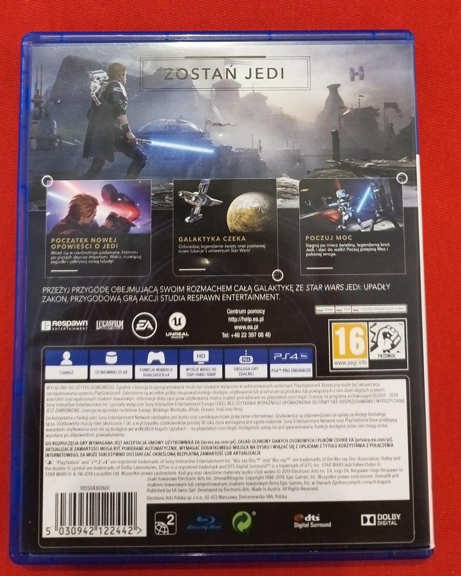 Gra PS4 Jedi Star Wars Upadły zakon