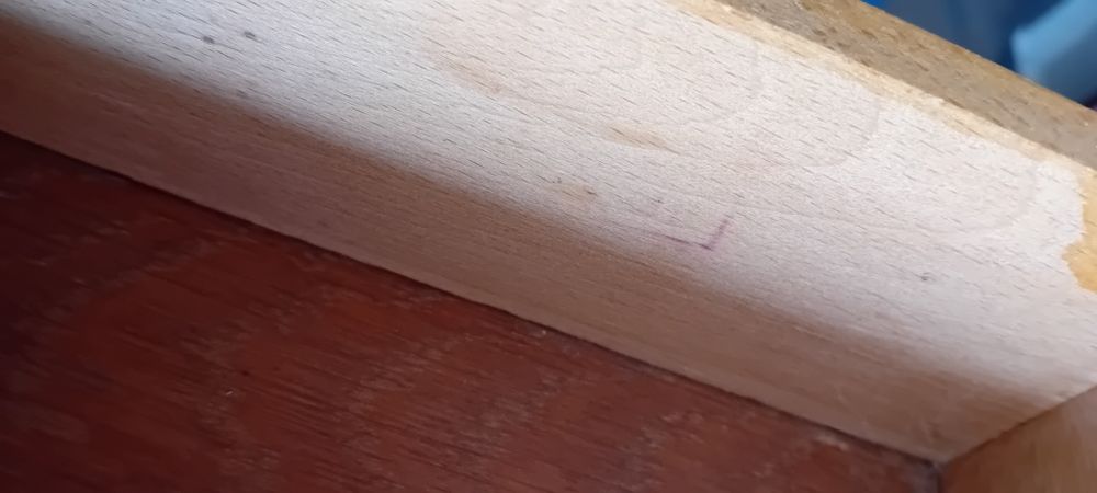 Szafka vintage pod maszynę do szycia Łucznik - oryginał PRL, 1974r.