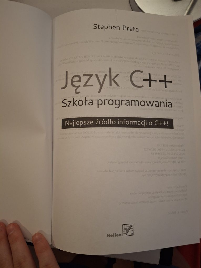 język C++ szkoła programowania, informatyka