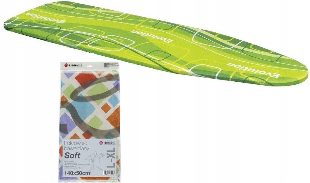 pokrowiec na deskę do prasowania bawełna soft gruby 5mm. 140x50cm.