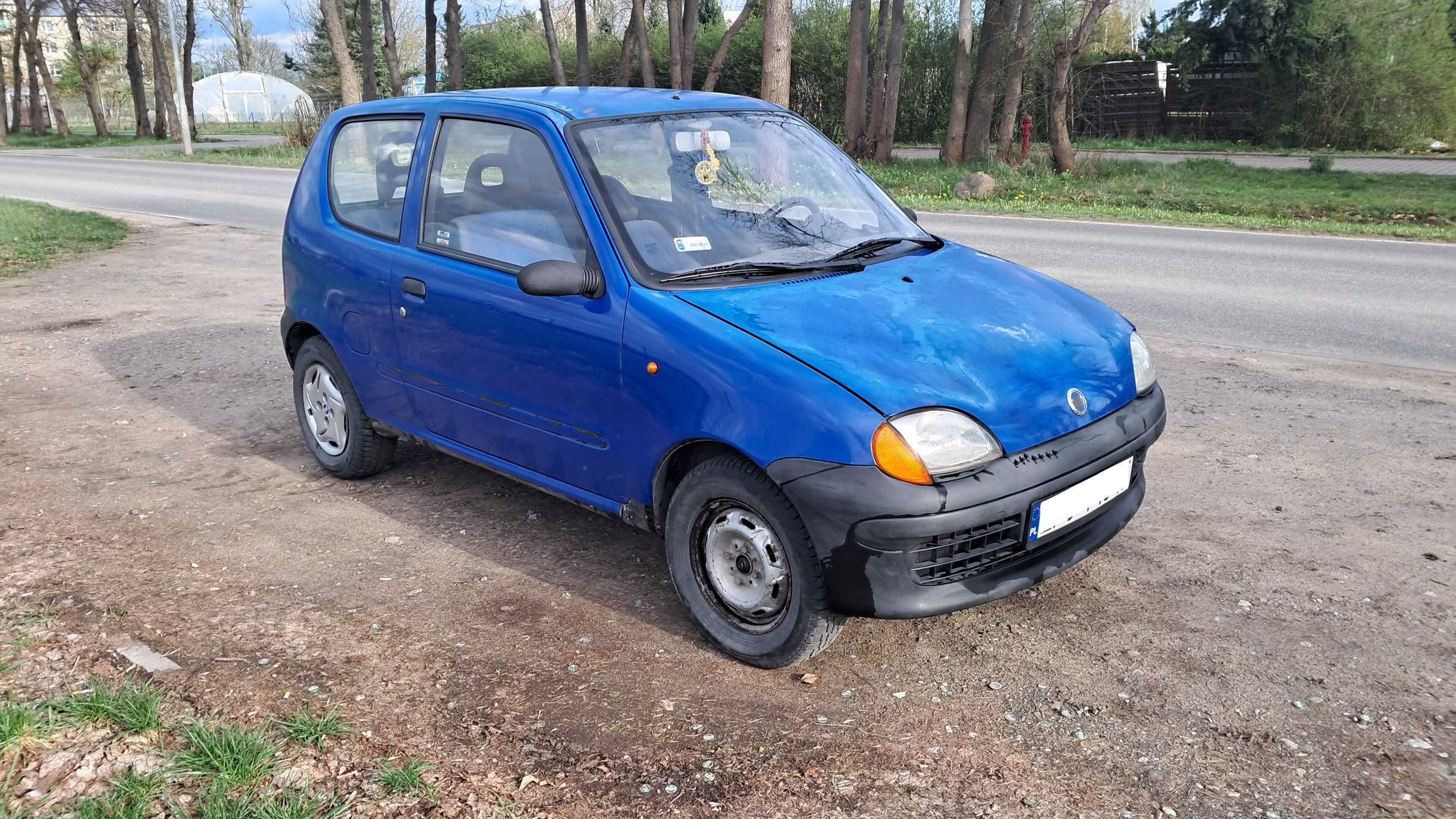 Fiat Seicento 0,9 LPG GAZ 2001r 147tys km W Pełni Sprawny Ładna Blacha