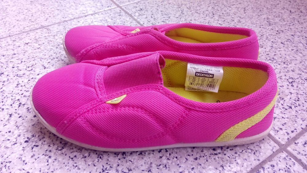 Sapatilhas de menina rosa 32