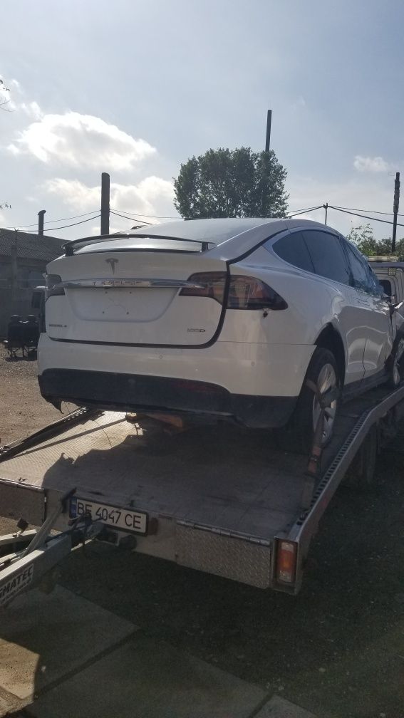 Tesla model x 100D разборка запчасти