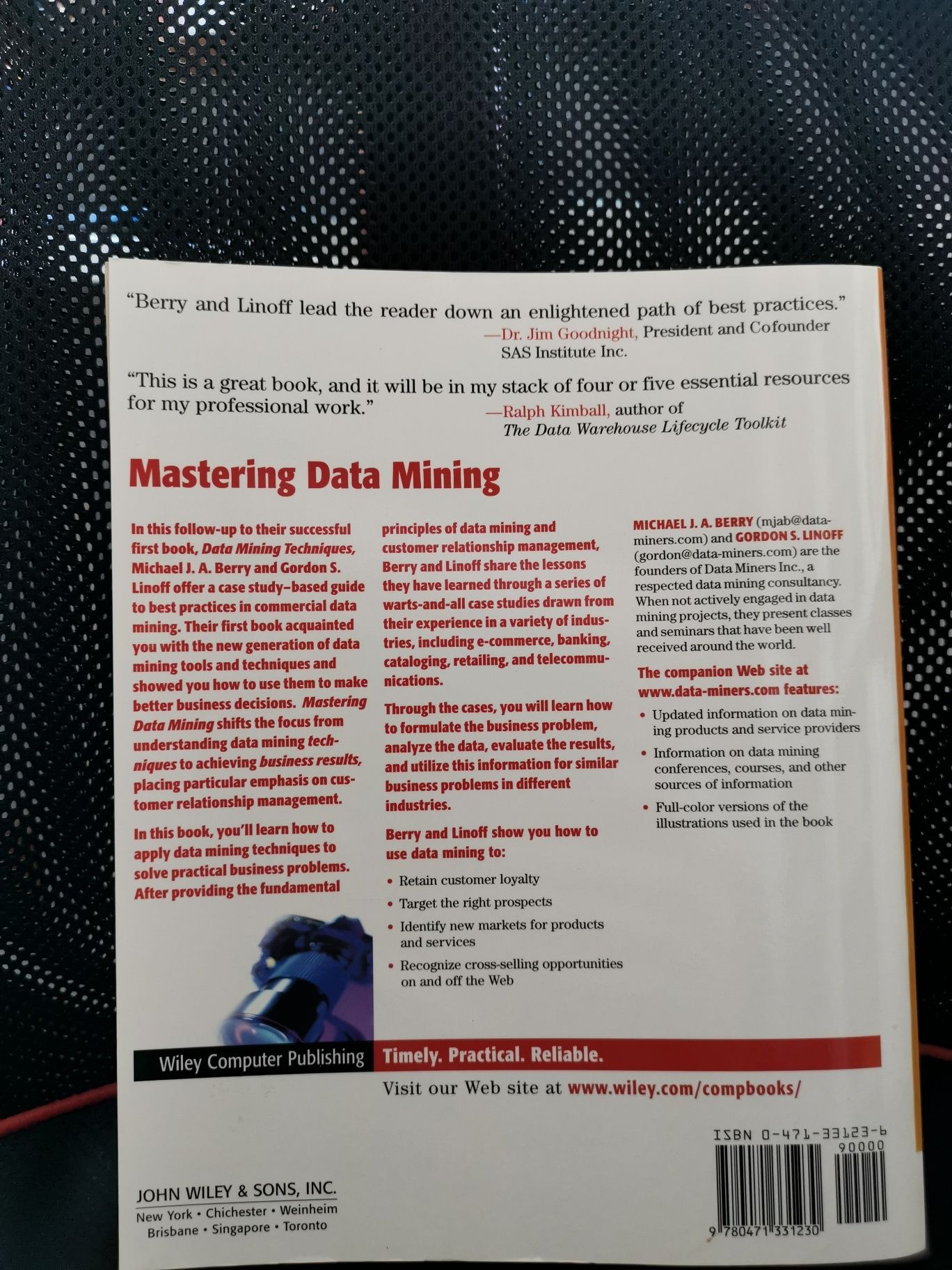 Mastering Data Mining: The Art and Science of CRM