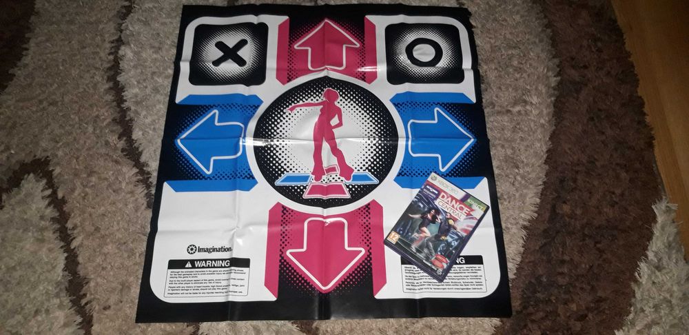 gra xbox 360 Dance Central z matą do tańczenia