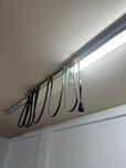 Calha Galvanizada c/Corrediças - Para Mesa de Corte Manual - 5 Metros