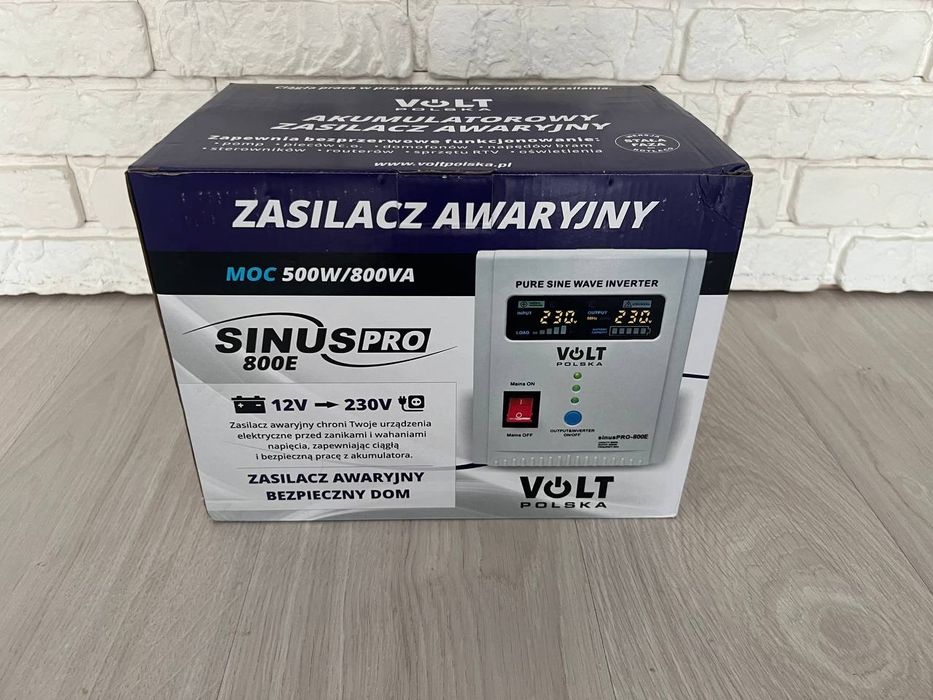 Джерело безперебійного живлення Volt Polska SINUS PRO 800 E 12V/230V