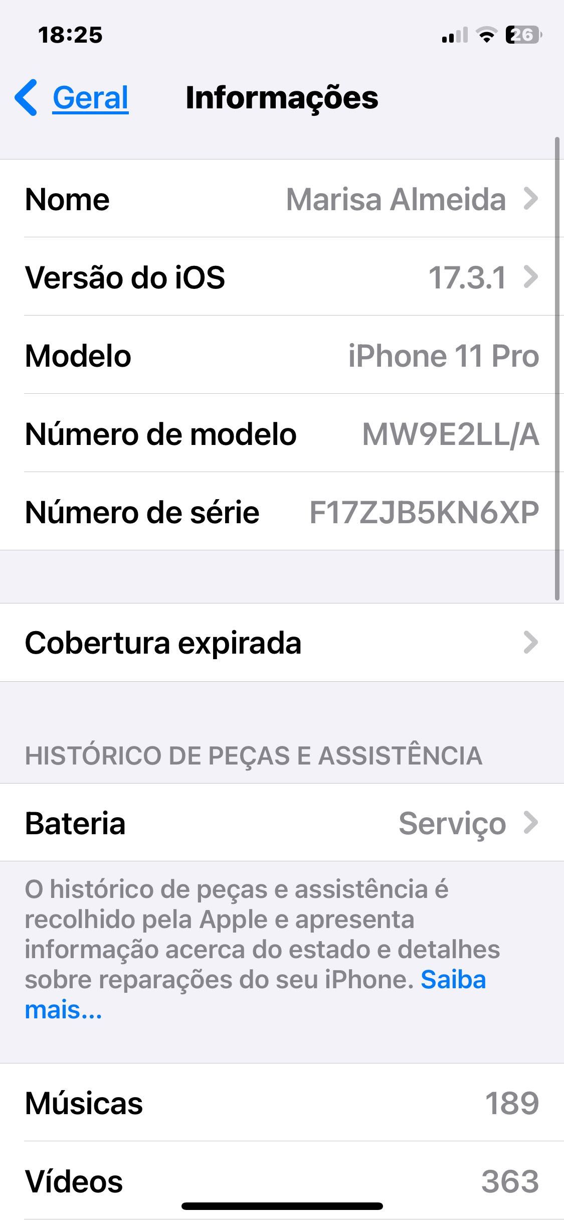 Iphone 11 Pro dourado como novo