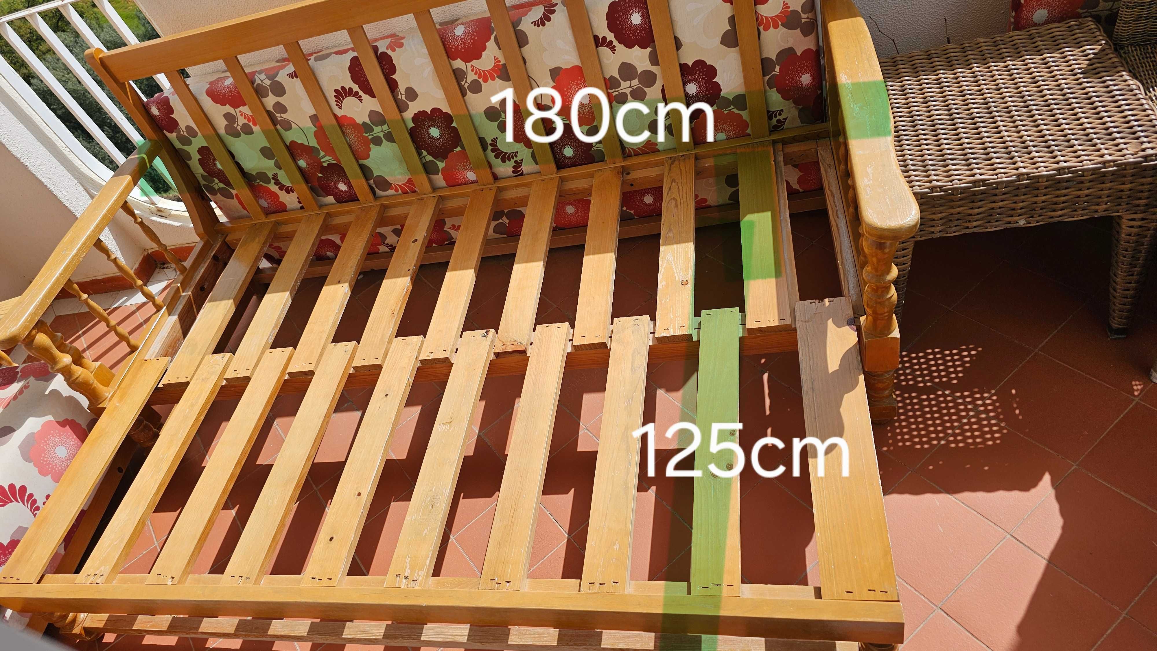 Vendo sofá cama e sofá de 1 lugar