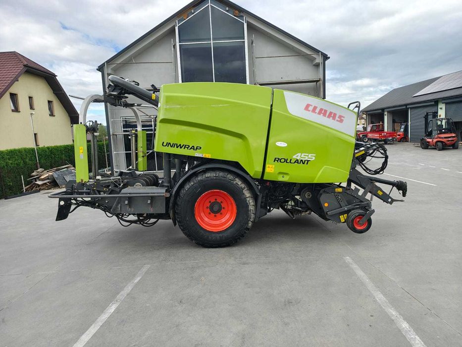 Prasa Rolująca Claas Rollant 455 UNIWRAP - Prasoowijarka Claas Rollant